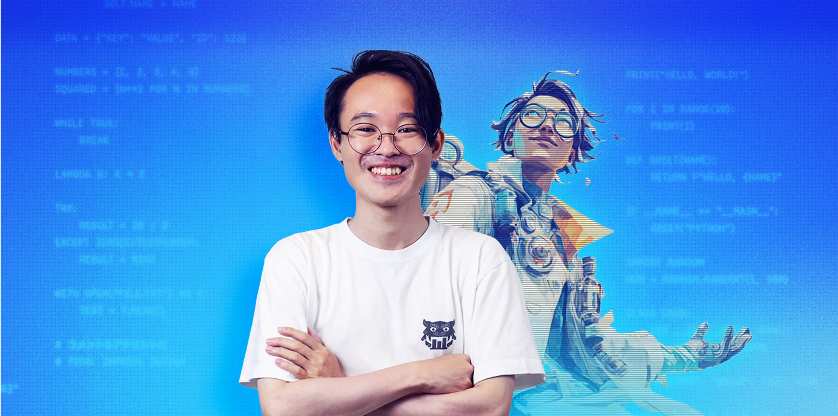 研究室のような職場で、仲間と技術を磨く日々